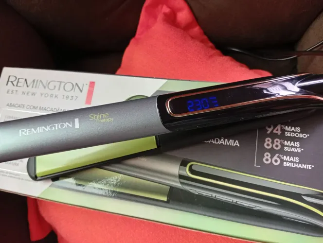 Prancha de cabelo da Remington 