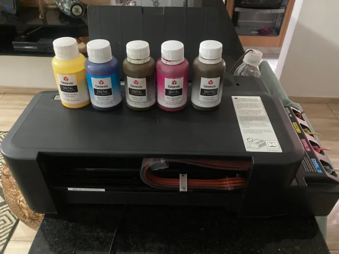 Impressora para sublimação e prensa para canecas