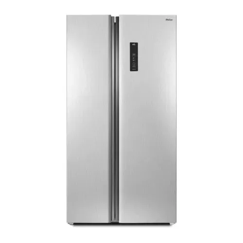 Geladeira 02 Portas 489L Philco Eco Inverter Side By Side Inox