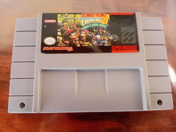 Donkey Kong 2 chipado salvando para super Nintendo