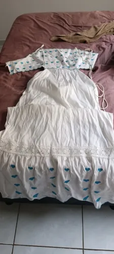 VENDO VESTIDO NOVO USADO 1X