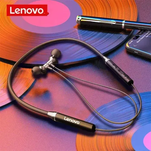 Fone de ouvido sem fio bluetooth headphone lenovo