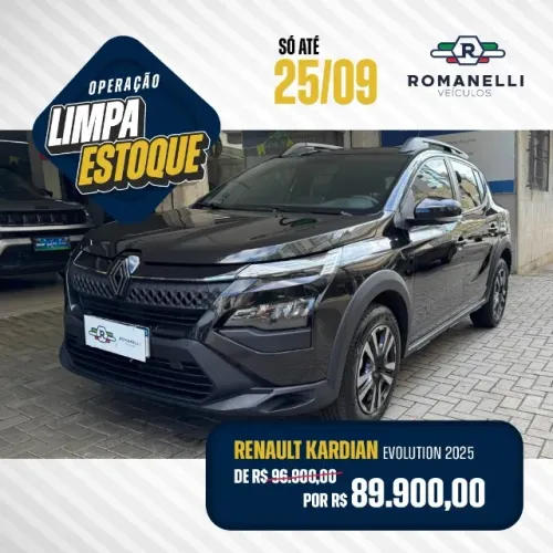 Renault Kardian Evolut. Flex 1.0 TB 12V 5P Aut. 2025