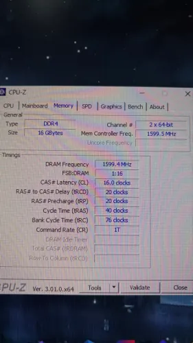 Memoria Ram DDR4 3200Mhz (2x8gb)