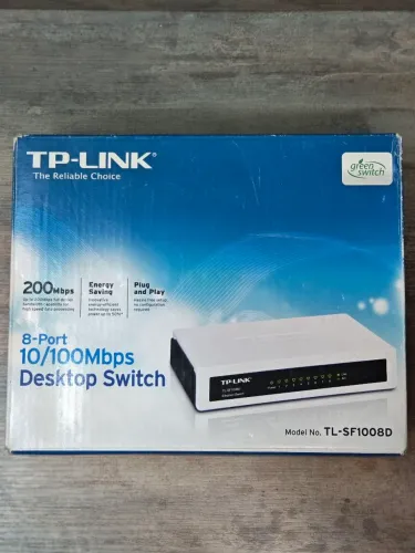 Switch TP-Link TL-SF1008D 8 portas