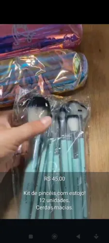 Kit Pincel Maquiagem 