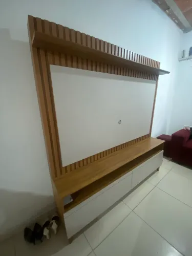 Rack com painel de tv 
