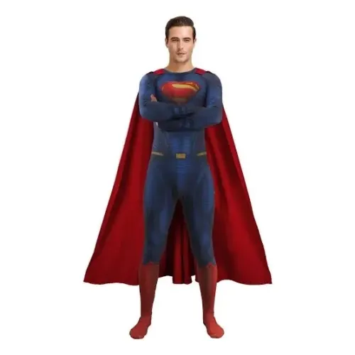 Fantasia de luxo super homem 