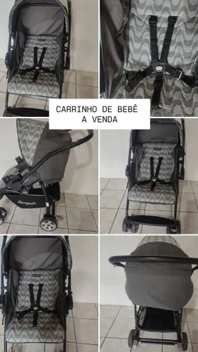 Carrinho de bebê Galzerano unissex