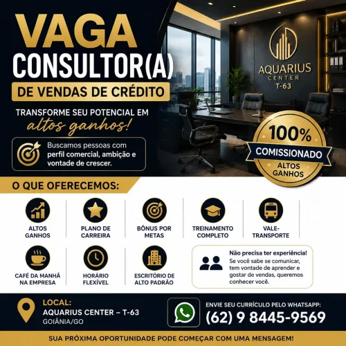 Consultor de vendas