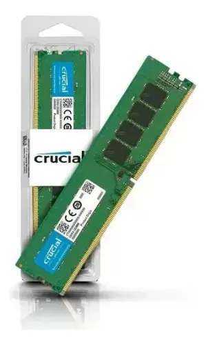 12X CARTÃO - MEMÓRIA DDR4 16GB 2666 Mhz CRUCIAL - NOVO ORIGINAL LACRADO - 12X CARTÃO