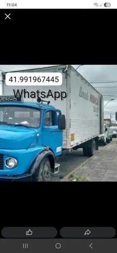 Caminhão baú grande 7 metros de comprimento.. Mudança e viagem