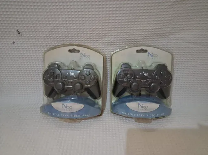 par controles playstation 2 neo novos