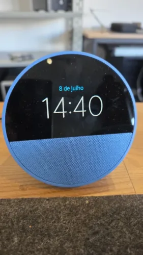Alexa echo spot azul