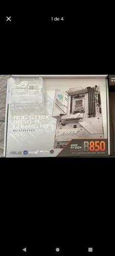 Placa mãe rog strix AMD Ryzen B850-a gaming wi-fi 