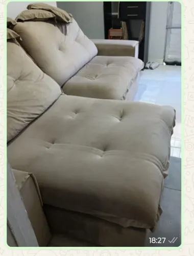 Sofá retrátil 5 lugares