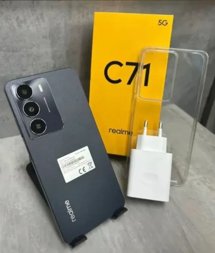 Realme C71 5G NFC - 8GB Ram / 256GB Rom - Anatel - 1 Ano de Garantia + Capinha e Película