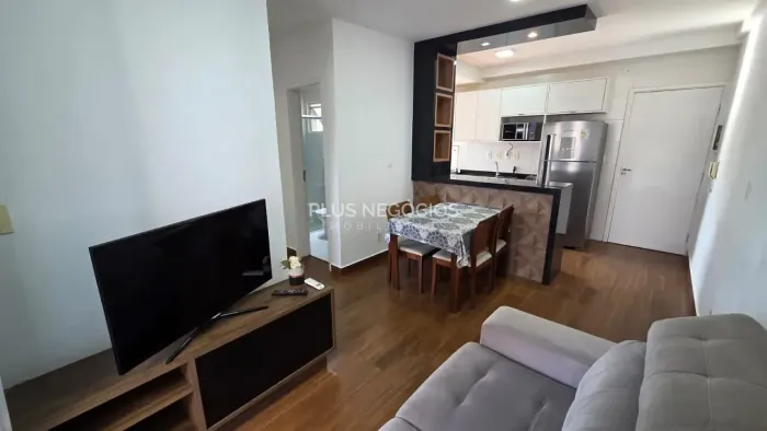 Apartamento Mobiliado para Locação no Alpha Club  Votorantim | 57m² | 2 Dormitórios | Suít