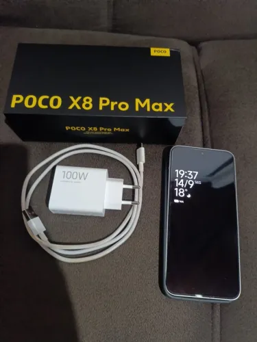 POCO X8 Pro Max 512GB Completo Caixa + Carregador 100W