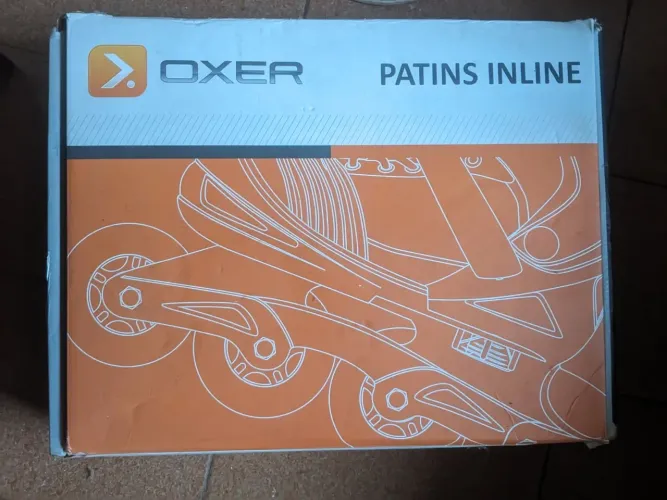 Patins Oxer inline- Aluminum Abec 7