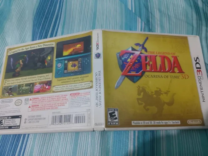 The legend of Zelda ocarina of time 3DS (Aceito trocas)
