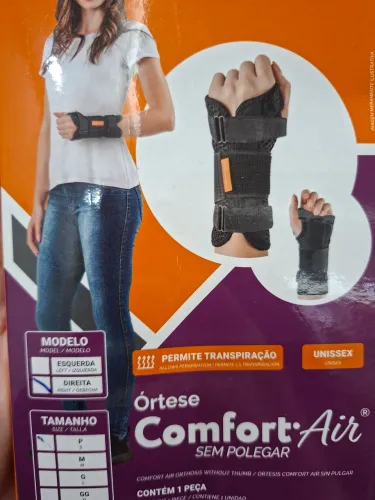 ÓRTESE SEM POLEGAR