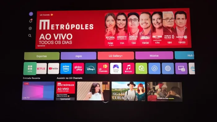 TV 55" LG SMART QNED 4K