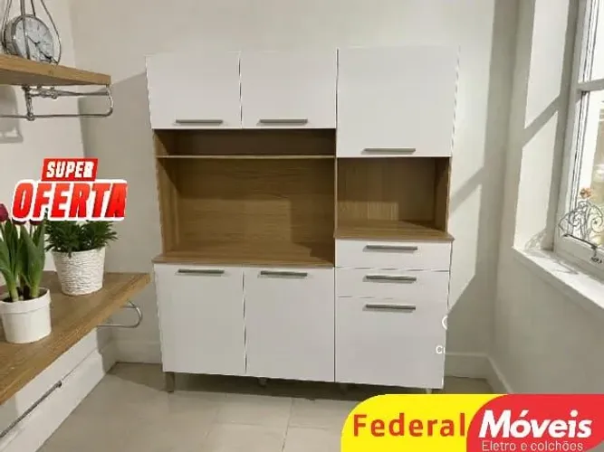 Armário de Cozinha Compacto 1,60m - Entregamos