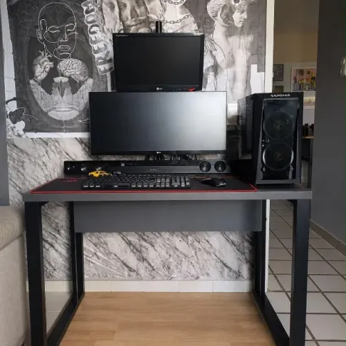 mesa gamer para computador grande