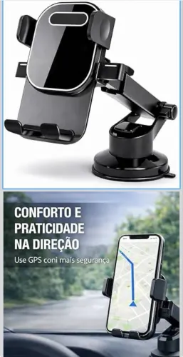 Vendo suporte para celular NOVO, NUNCA USADO!
