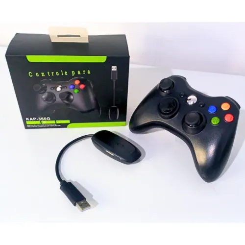 Controle Sem Fio Xbox 360, PC e TV - KAPBOM KAP-360G