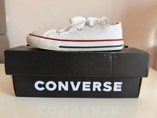 Tênis Converse All Star Infantil Original - Branco - Tam. 24