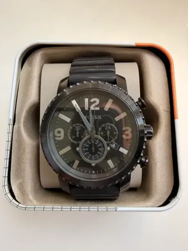 Relógio Fossil Masculino Preto - BQ1711