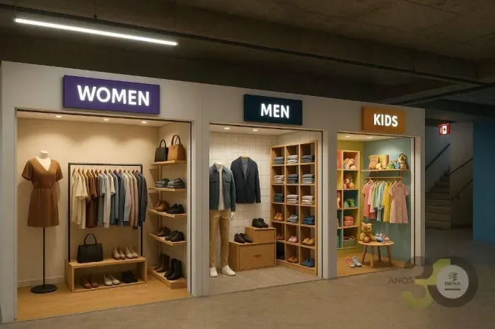 Estação Fashion, Box para alugar por R$ 1.800/mês - Centro - Fortaleza/CE