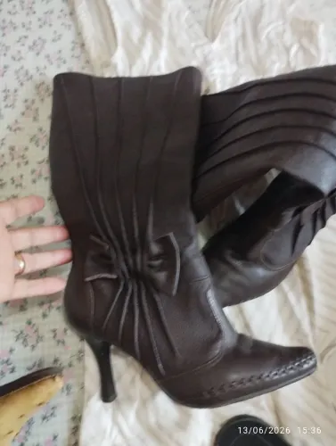 Bota Ramarim couro legítimo 35