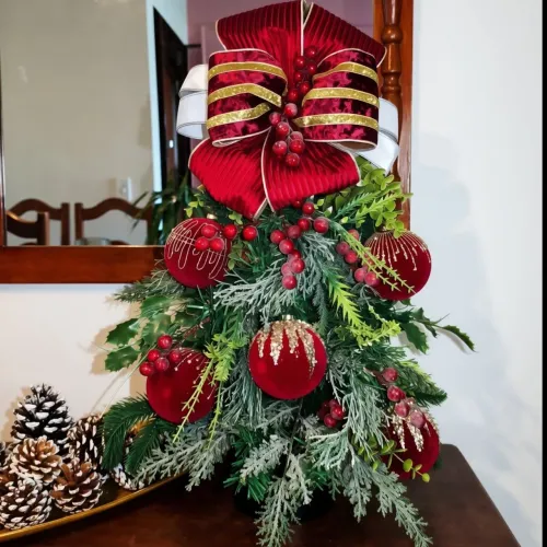 Árvore Decorada Artesanal / Decoração Encantadora
