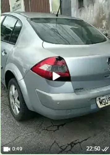 TRAZEIRA MEGANE 2008 SEDAN