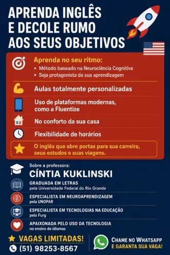 Aulas de inglês online