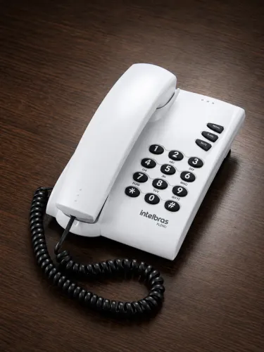 8 Telefones Fixo Com Fio Intelbras Pleno