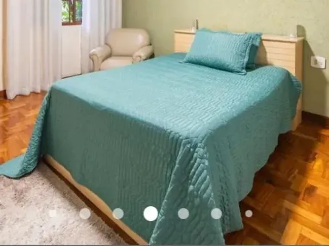 Cama de casal com cabeceira baú e colchão marca Probel espuma d33
