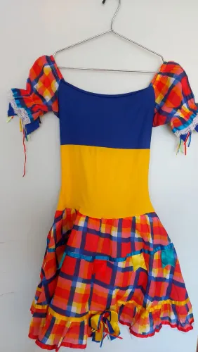 Vestindo de festa junina