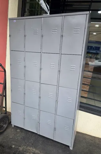 ARMÁRIO DE AÇO 16 PORTAS