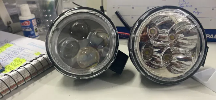 Farol auxilia universal / lâmpada led 