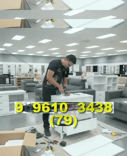 Montador de Móveis: montagem e desmontagem, reparos em móveis! Chame agora mesmo!