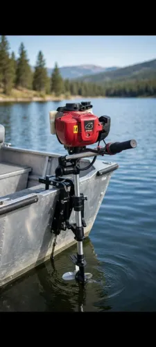 Motor de Popa Rabeta 4 Tempos 4HP 4 Stroke - Barco / Caiaque / Pesca