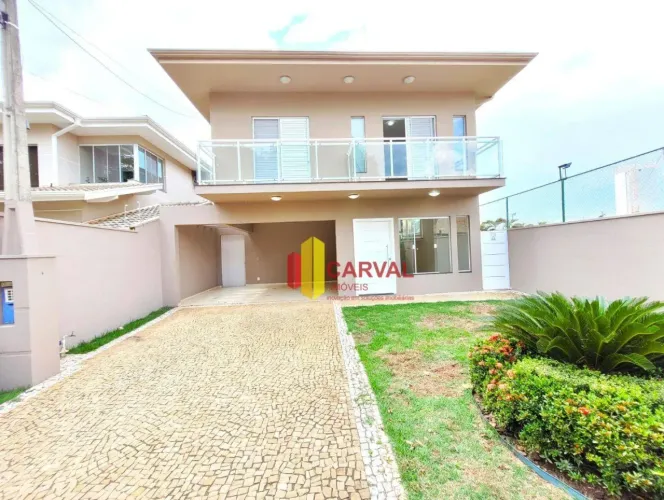 Casa com 4 dormitórios para alugar por R$ 7.683,33/mês - Condomínio Primavera - Jaguariúna