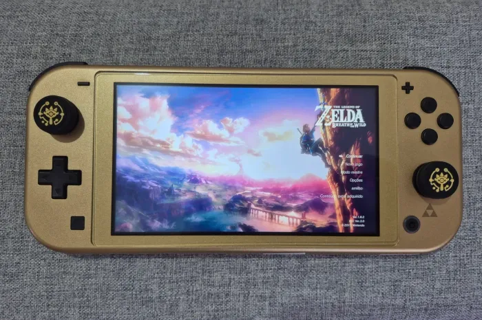 Vendo Nintendo switch lite zelda edition desbloqueado