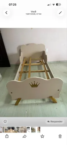 Cama infantil usada
