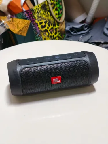 Caixa som JBL charge 2 preta