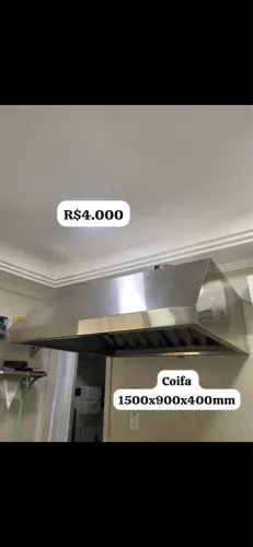 Coifa em Aço Inox